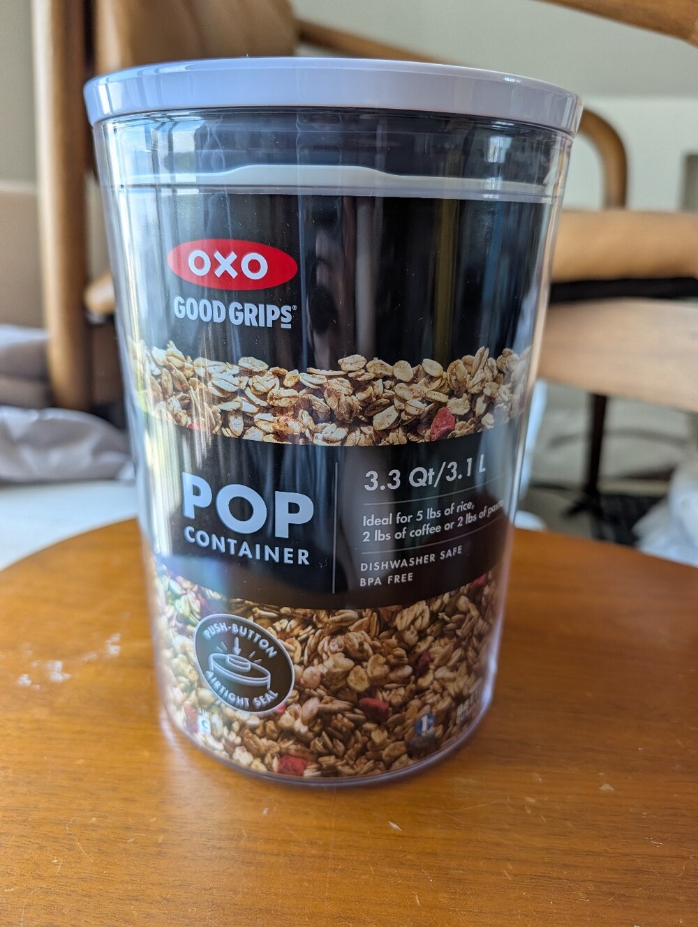 NWT Oxo Pop 3.3qt / 3.1L
